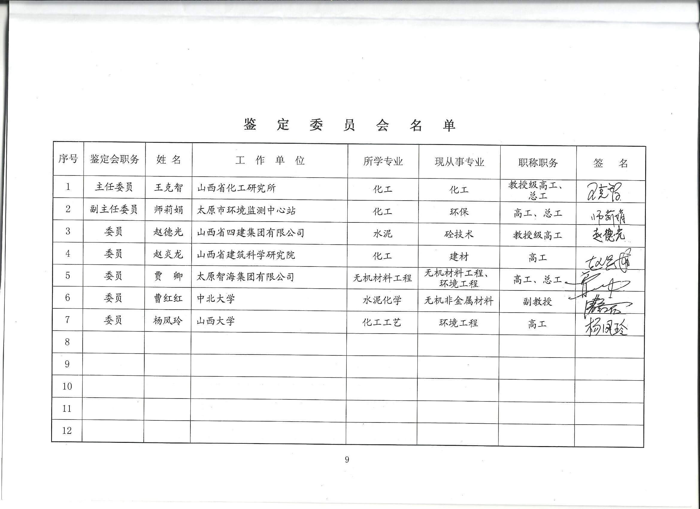 科技鉴定成果